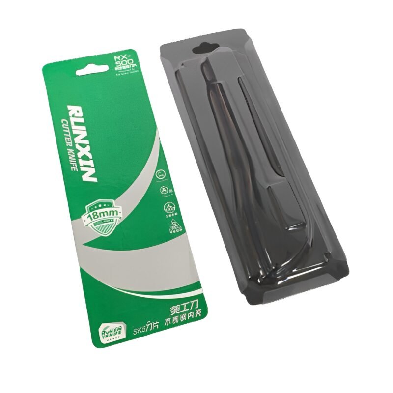 PET folding card insertion blister inner tray packaging box