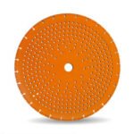 Vacuum Brazed Silent Blades With Porous